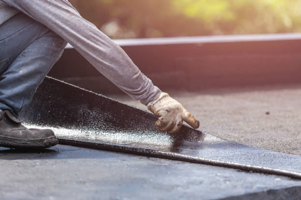 Professional Emergency Waterproofing technician working in Roseland, OH